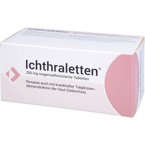 ICHTHRALETTEN 200 mg magensaftresistente Tabletten