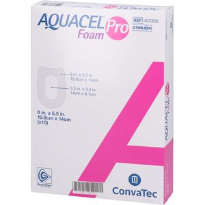 AQUACEL Foam Pro Ferse 14x19,8 cm Hydrof.Schaumv.