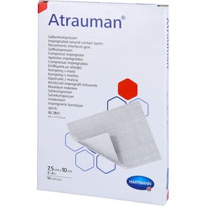 ATRAUMAN 7,5x10 cm steril Kompressen