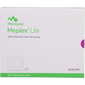 MEPILEX Lite Schaumverband 15x15 cm steril