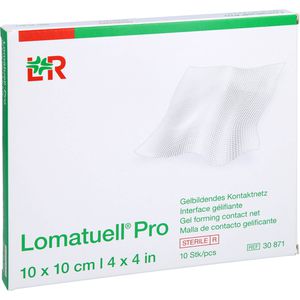 LOMATUELL Pro 10x10 cm steril