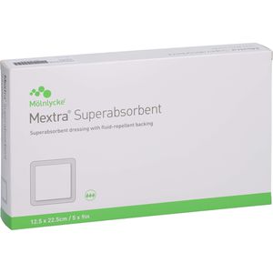 MEXTRA Superabsorbent Verband 12,5x22,5 cm