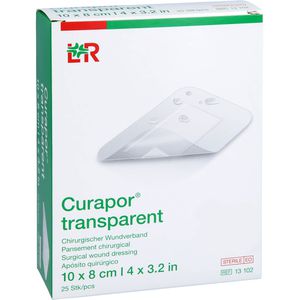 CURAPOR Wundverband steril transparent 8x10 cm