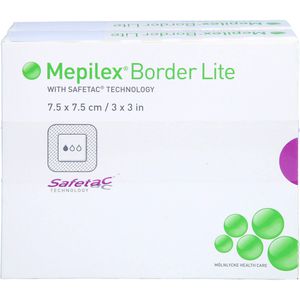 MEPILEX Border Lite Schaumverb.7,5x7,5 cm steril