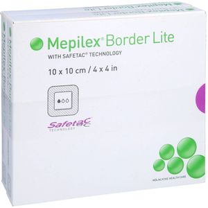 MEPILEX Border Lite Schaumverb.10x10 cm steril