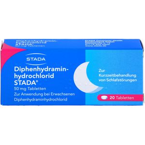 Diphenhydraminhydrochlorid Stada 50 mg Tabletten 20 St