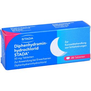 DIPHENHYDRAMINHYDROCHLORID STADA 50 mg Tabletten