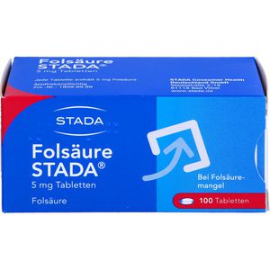 Folsäure Stada 5 mg Tabletten 100 St 100 St