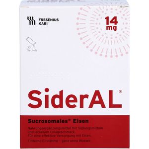 SIDERAL Eisen 14 mg Cola Sachets Granulat