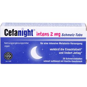 Cefanight intens 2 mg Schmelz-Tabs 20 St 20 St