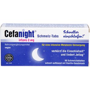 Cefanight intens 2 mg Schmelz-Tabs 60 St 60 St