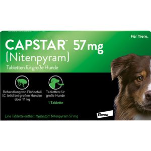 CAPSTAR 57 mg Tabletten f.große Hunde