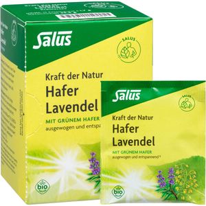 HAFER LAVENDEL Tee Bio Salus Filterbeutel