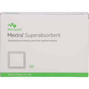 MEXTRA Superabsorbent Verband 12,5x17,5 cm