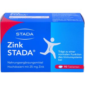 Zink Stada 25 mg Tabletten 90 St 90 St