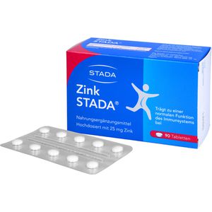 Zink Stada 25 mg Tabletten 90 St