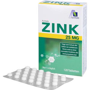 ZINK 25 mg Tabletten