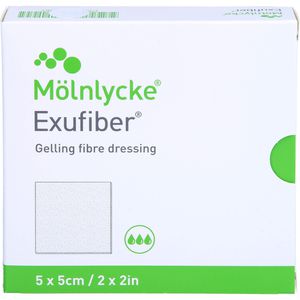 EXUFIBER 5x5 cm Gel-Faserverband