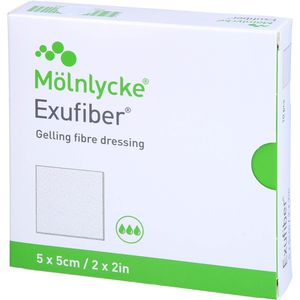 EXUFIBER 5x5 cm Gel-Faserverband