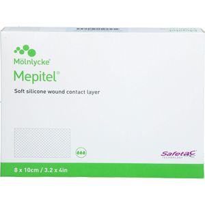 MEPITEL Silikon Netzverband 8x10 cm steril