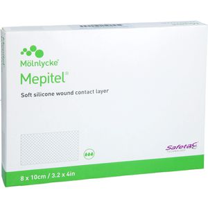 MEPITEL Silikon Netzverband 8x10 cm steril