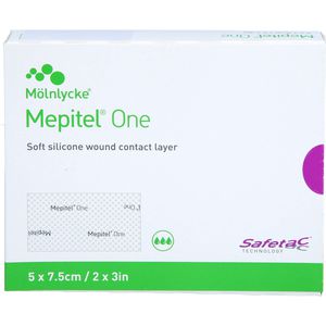 MEPITEL One 5x7,5 cm Silikon Netzverband