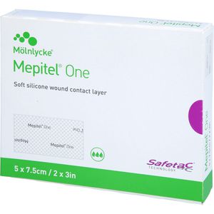 MEPITEL One 5x7,5 cm Silikon Netzverband