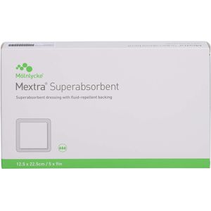 MEXTRA Superabsorbent Verband 12,5x22,5 cm