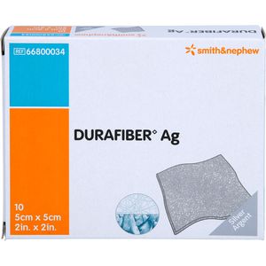 DURAFIBER Ag 5x5 cm Verband