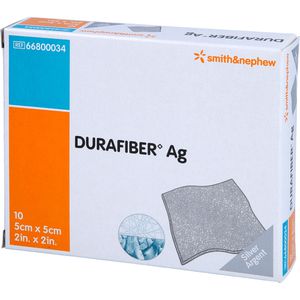 DURAFIBER Ag 5x5 cm Verband