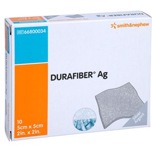 DURAFIBER Ag 5x5 cm Verband