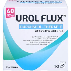 Urol Flux Durchspül-Therapie 400,5 mg Brausetabl. 40 St