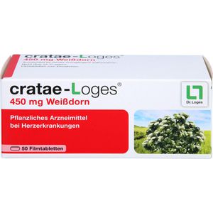 Cratae-Loges 450 mg Weißdorn Filmtabletten 50 St 50 St