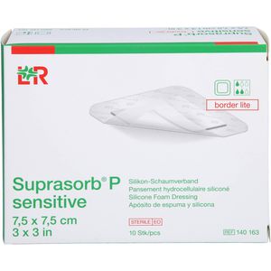 SUPRASORB P sensitive PU-Schaumv.bor.lite 7,5X7.5
