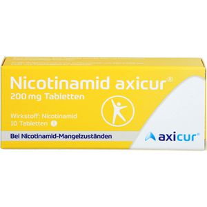 NICOTINAMID axicur 200 mg Tabletten