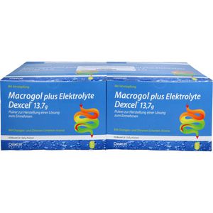 MACROGOL plus Elektrolyte Dexcel 13,7 g PLE