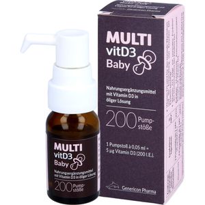 MULTIVITD3 Baby Pumplösung