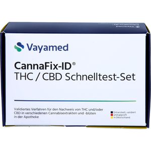 CANNAFIX-ID THC/CBD Schnelltest-Set Vayamed