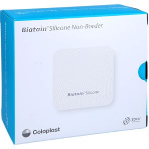 BIATAIN Silicone Non-Border Schaumverb.7,5x7,5 cm