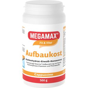 MEGAMAX Aufbaukost Cappuccino Pulver