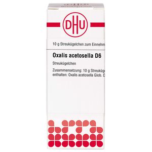 Oxalis Acetosella D 6 Globuli Ind.Fert. 10 g