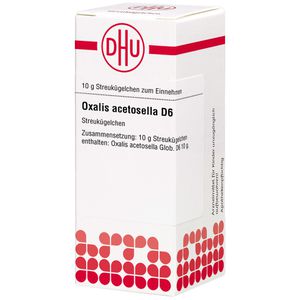 Oxalis Acetosella D 6 Globuli Ind.Fert. 10 g