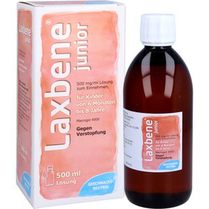 LAXBENE junior 500 mg/ml Lsg.z.Einnehmen Kdr.6M-8J