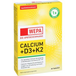 WEPA Calcium+D3+K2 Tabletten