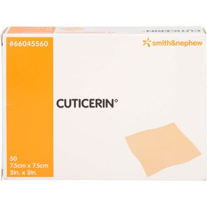 Cuticerin 7,5x7,5 cm Gaze m.Salbenbeschichtung 50 St