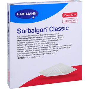 SORBALGON Classic 10x10 cm Calciumalginat-Kompr.