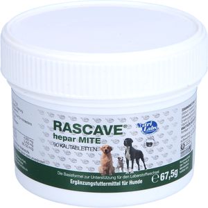 RASCAVE hepar mite Kautabletten f.Hunde