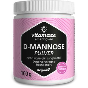 D-MANNOSE PULVER hochdosiert vegan