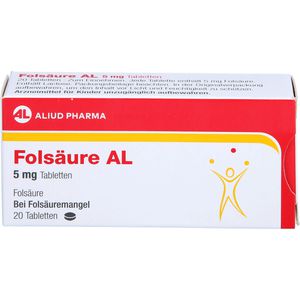 FOLSÄURE AL 5 mg Tabletten