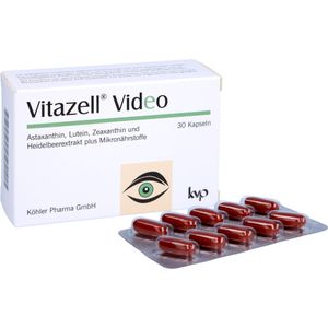 Vitazell Video Kapseln 30 St